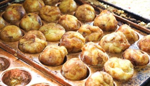 【たことんとん】氷見市の関西風ジャンボたこ焼きの食べごたえがすごい