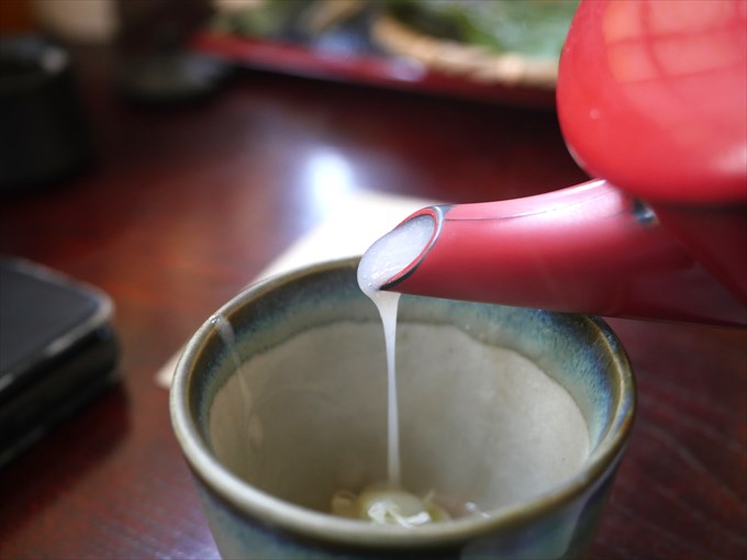 そば湯