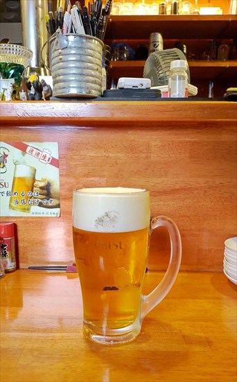 日の丸や生ビール